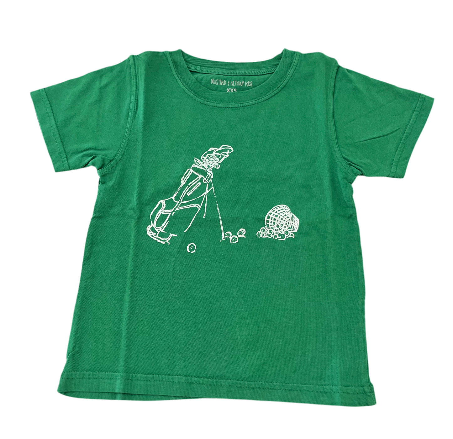 Green Golf Bag Tee