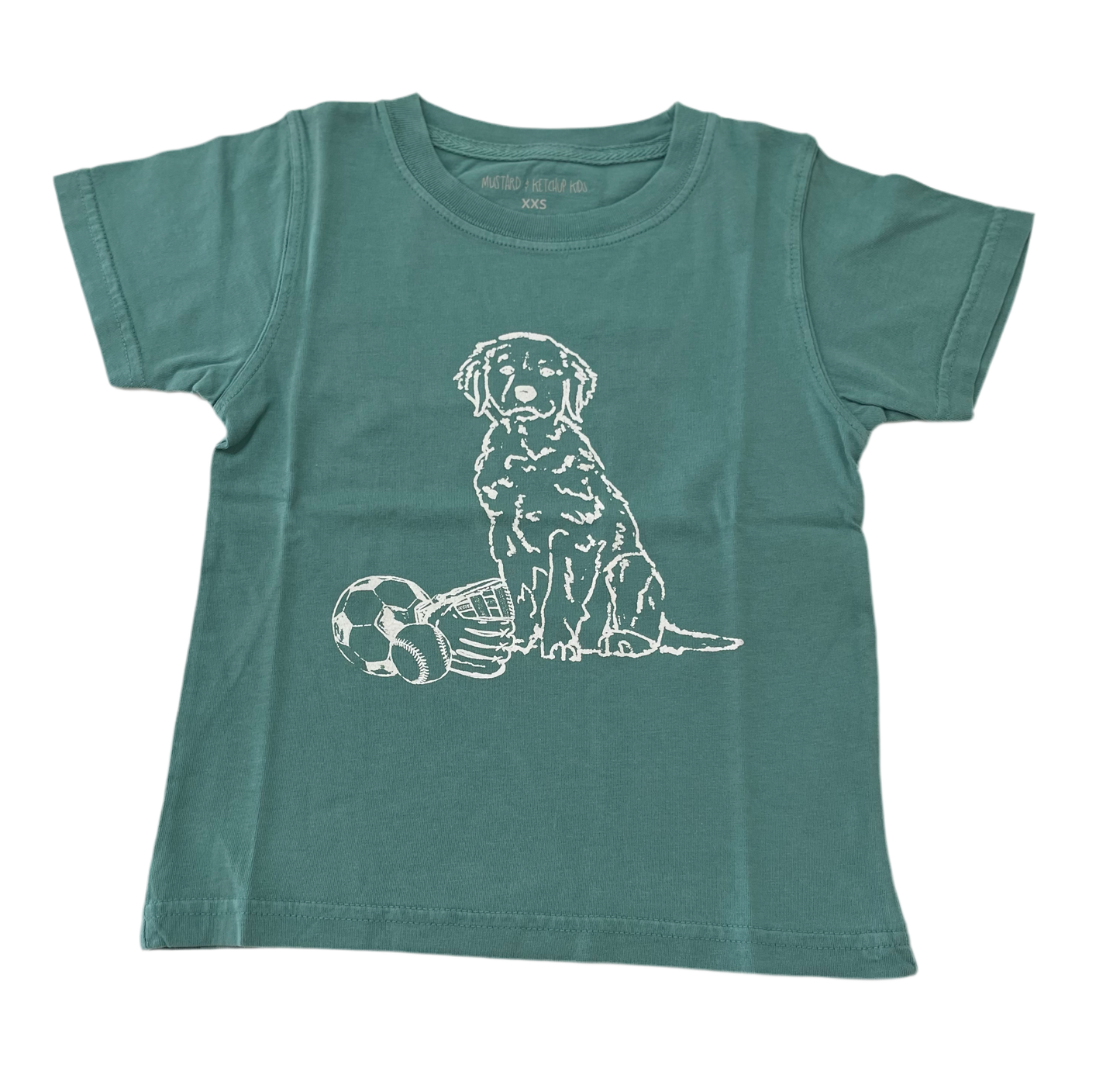 Seafoam Green Sports Pup Tee