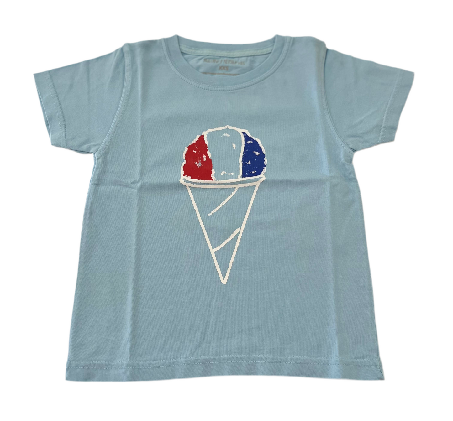 Light Blue Snow Cone Tee