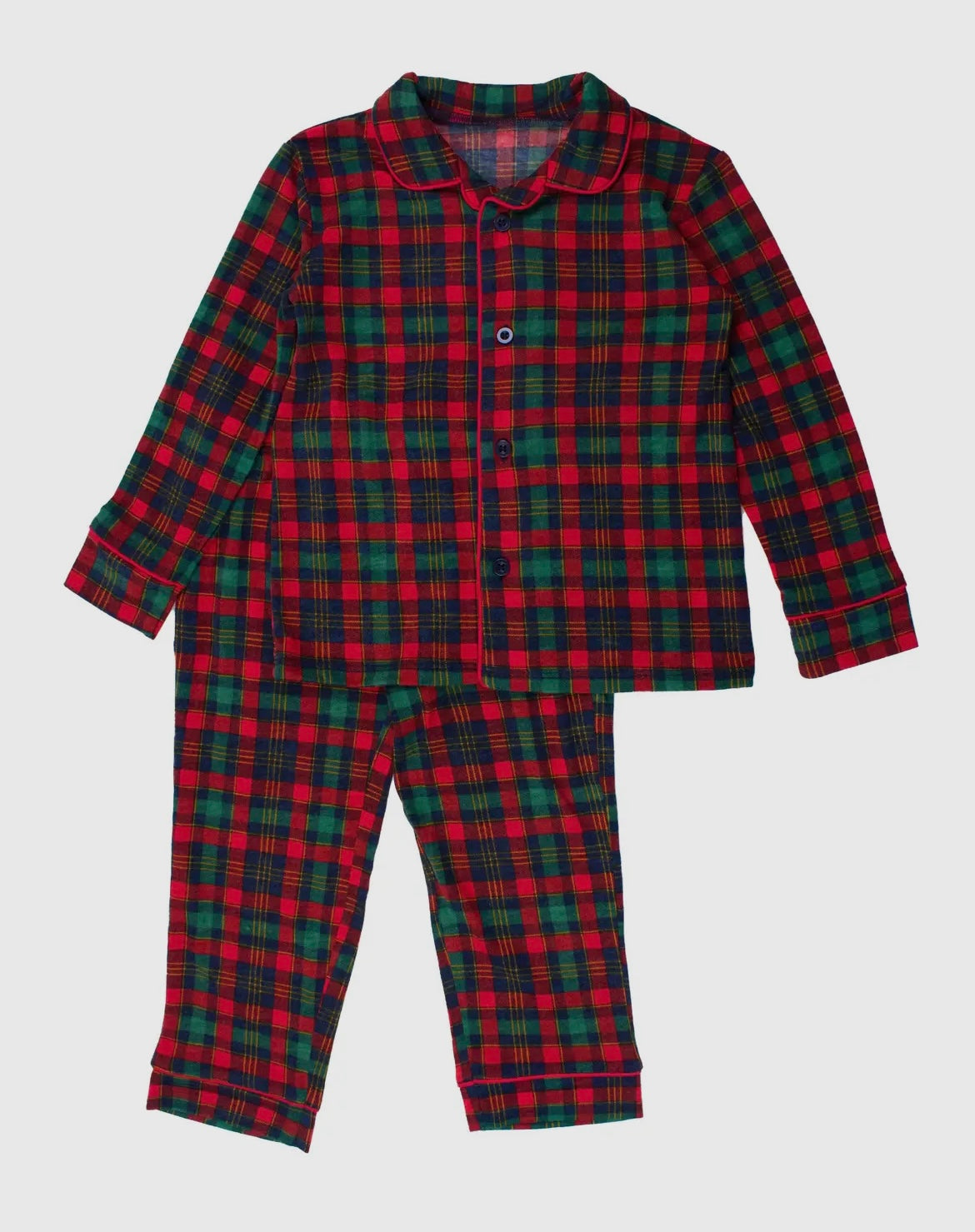 Merry Plaid Pajama Set
