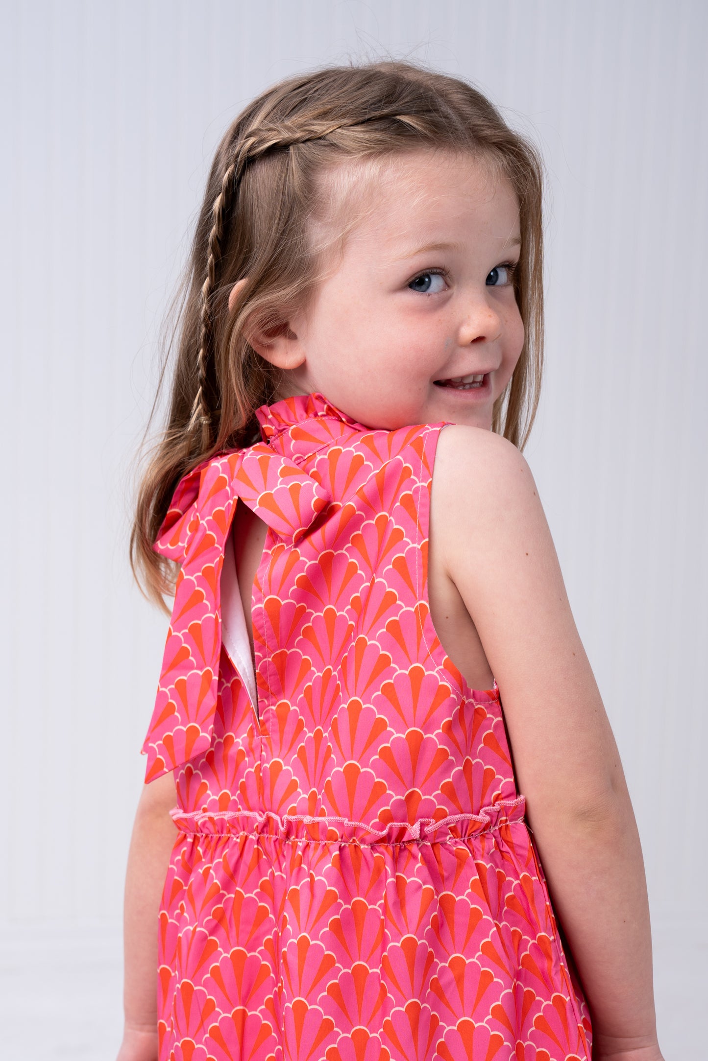 Addison Pink Shells Dress