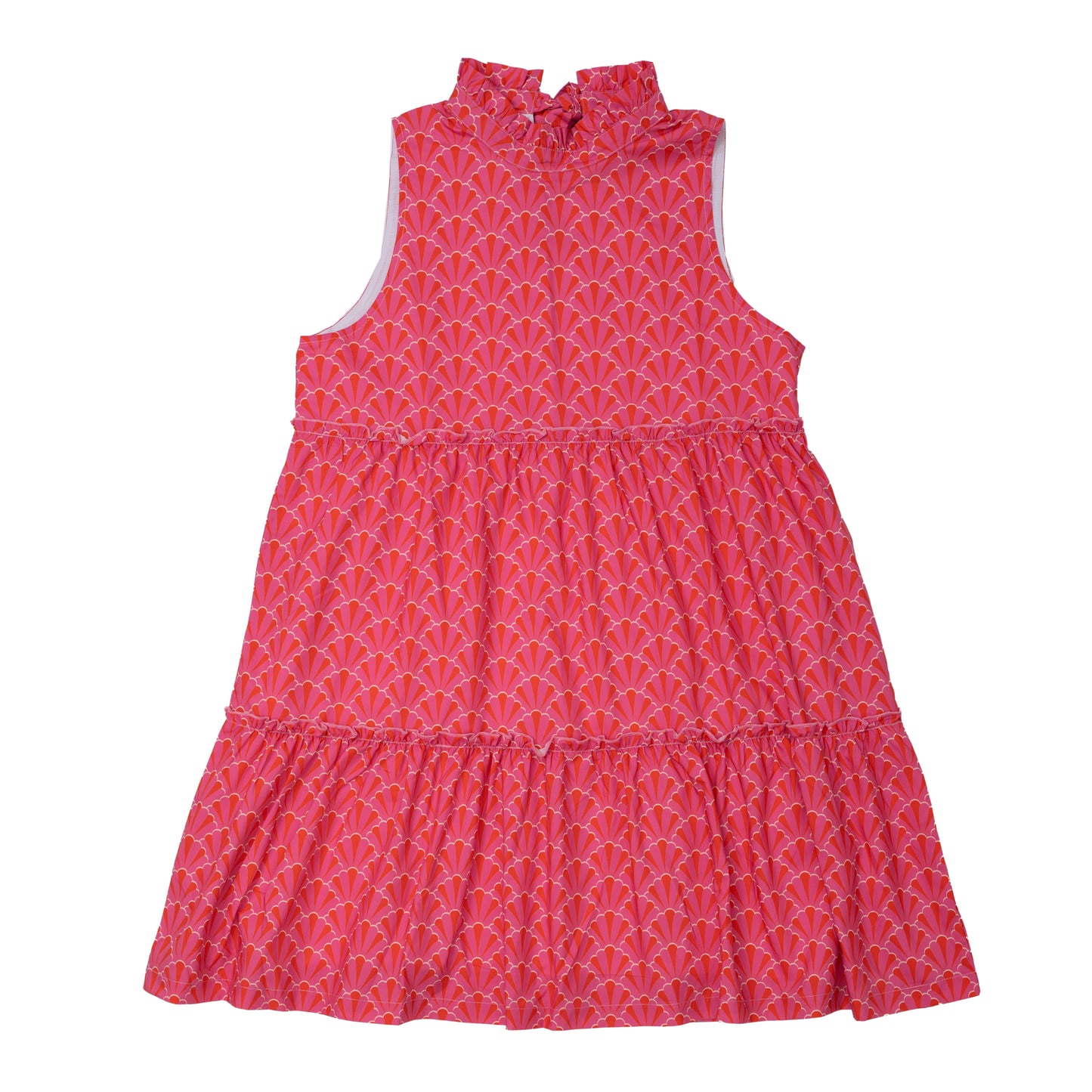 Christa Pink Shell Mom Dress