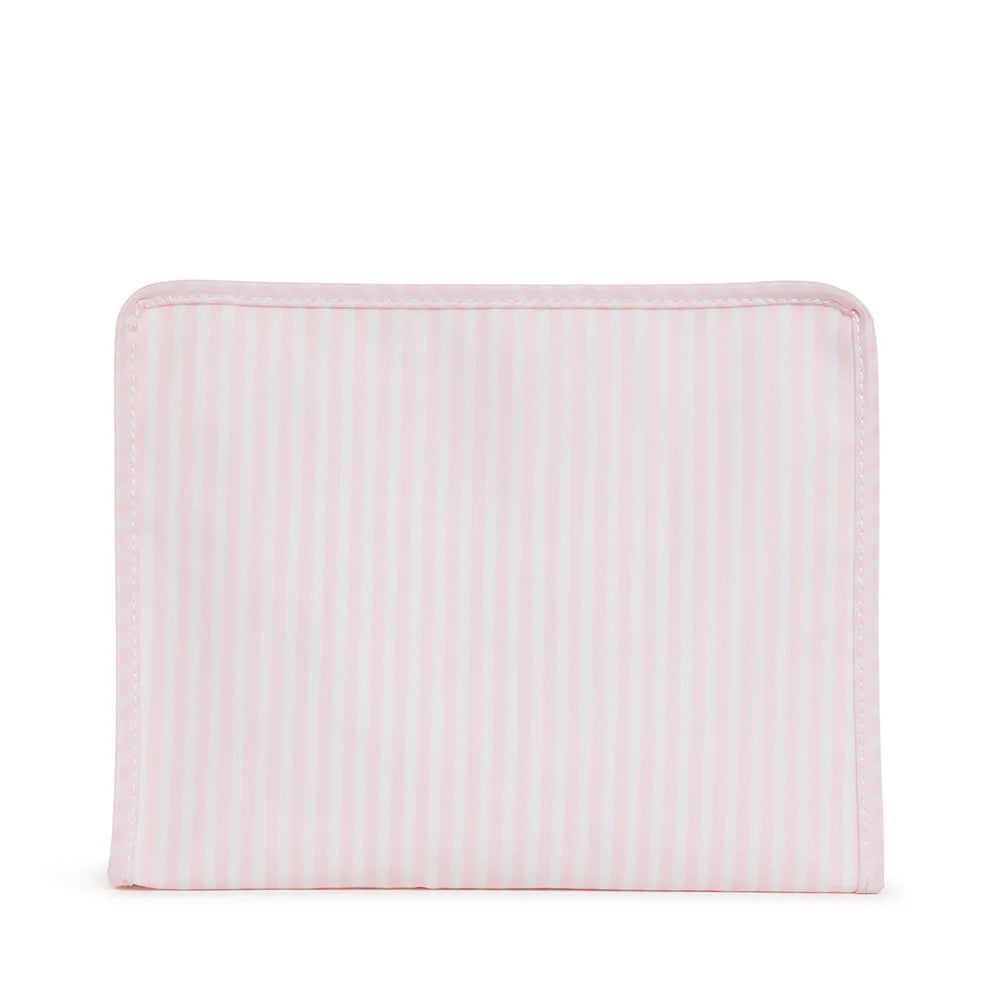 Roadie Large Zip Pouch | Pimlico Pink Stripe