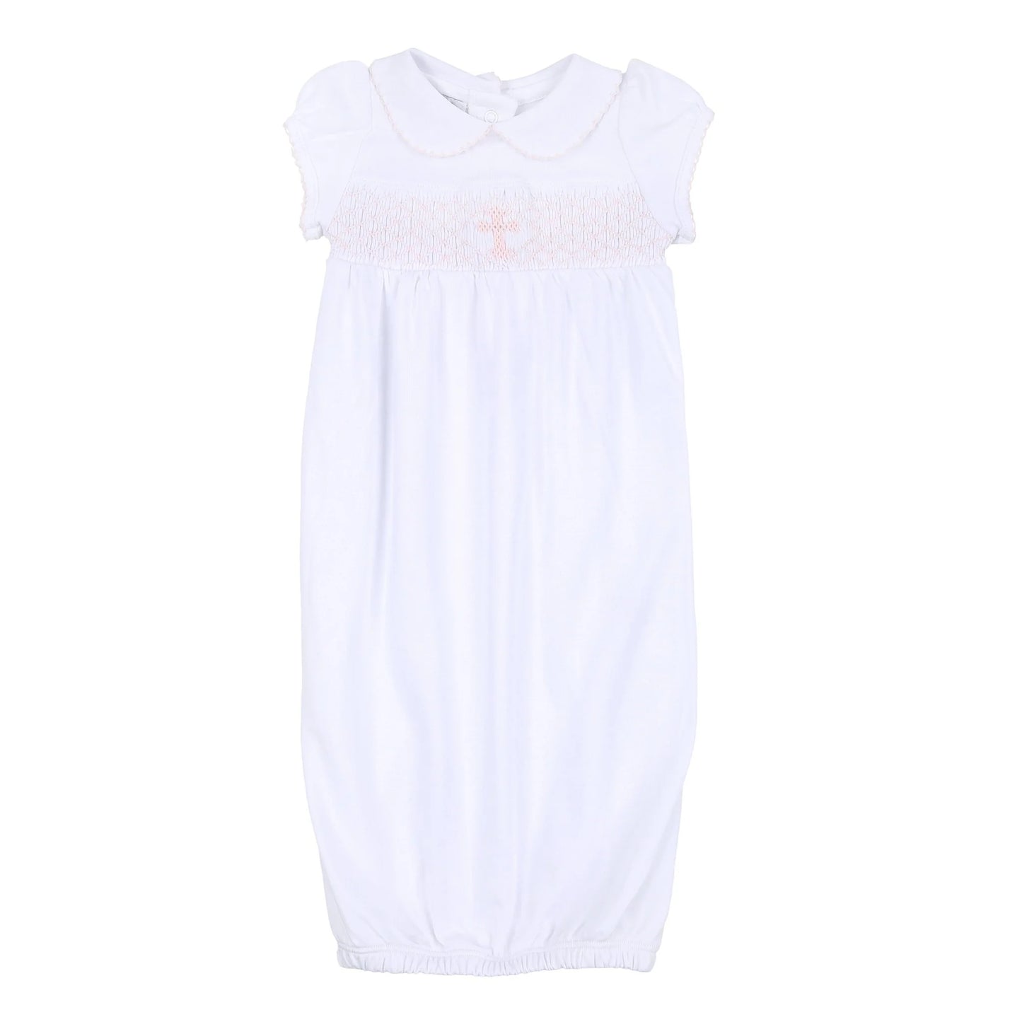 Blessed Pink Collard Gown