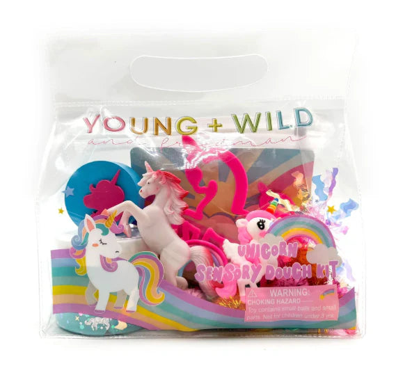 Unicorn Sensory Dough Bag