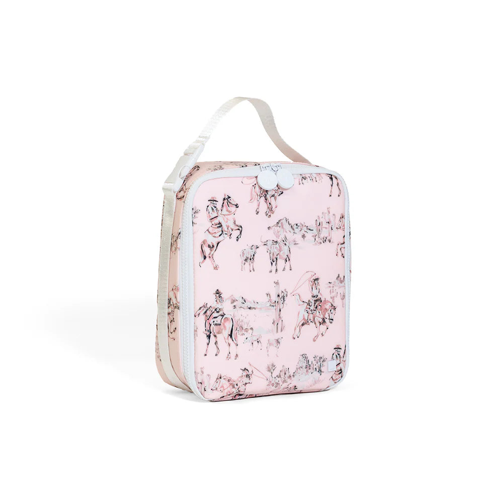 Lunch Box Insulated | Cowgirl Toile