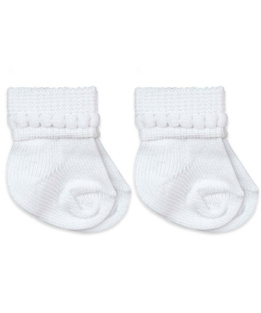 Baby white socks