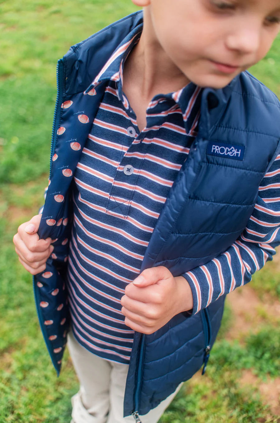 Boys Quilted Vest