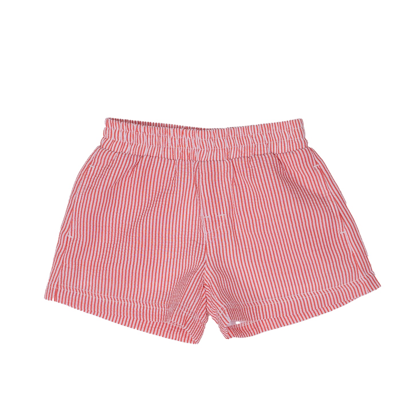 Smith Red Seersucker Shorts