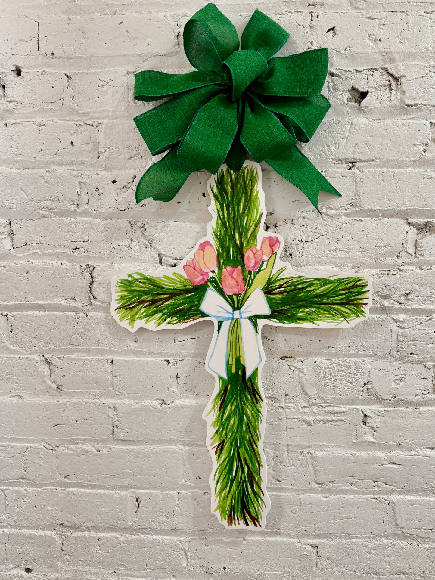The Easter Cross Door Hanger