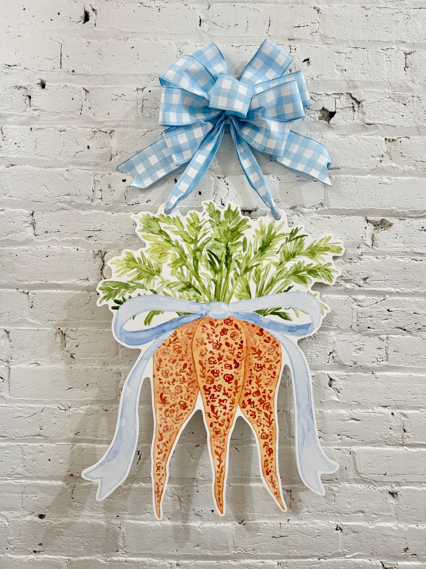 Carrot Bunch Door Hanger