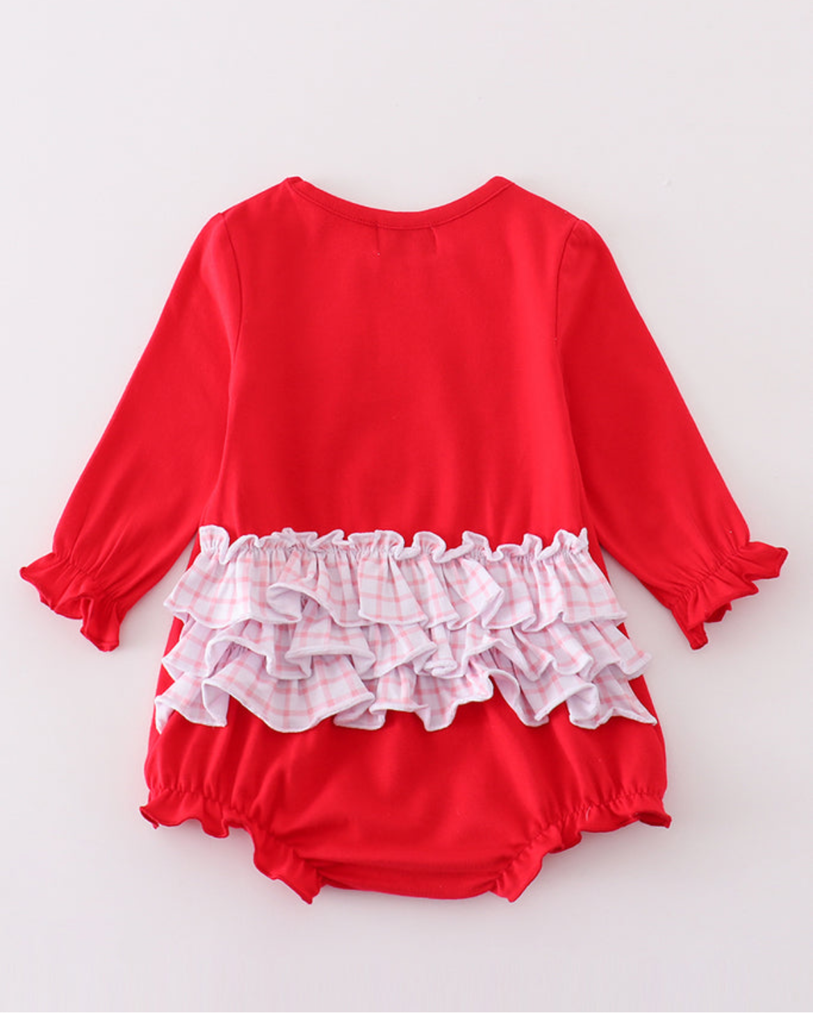 Red Applique Heart Bubble