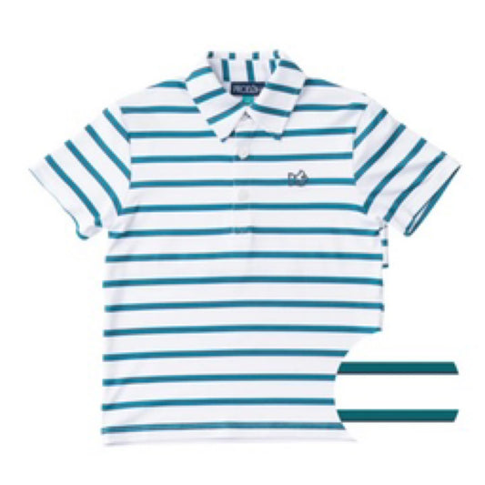ALEXANDRITE FAIRWAY STRIPE PERFORMANCE POLO
