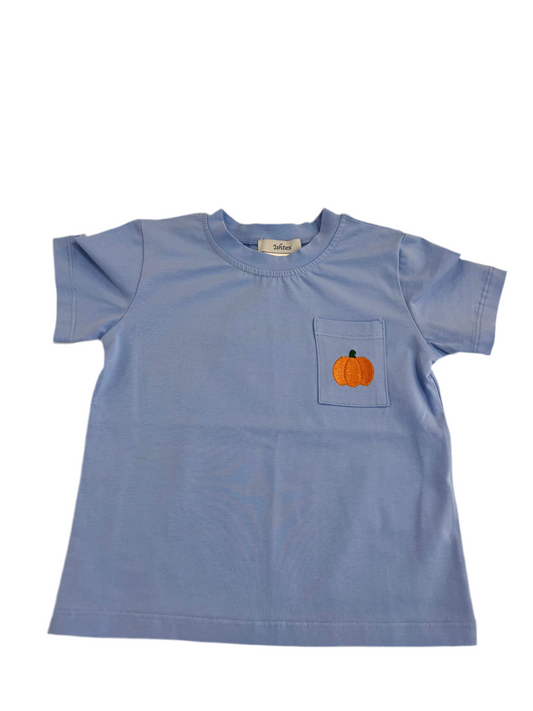 Periwinkle Pumpkin Crew Neck T-Shirt