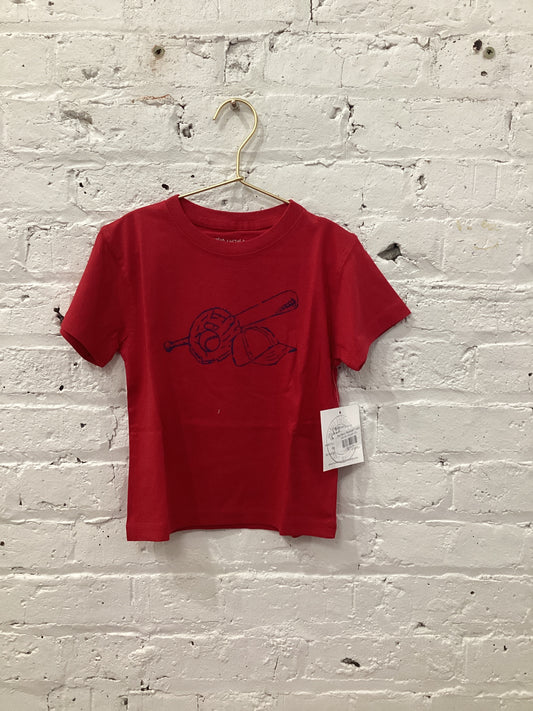 Red/Navy Baseball T-shirt
