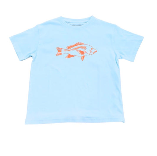 Light Blue Snapper T-shirt