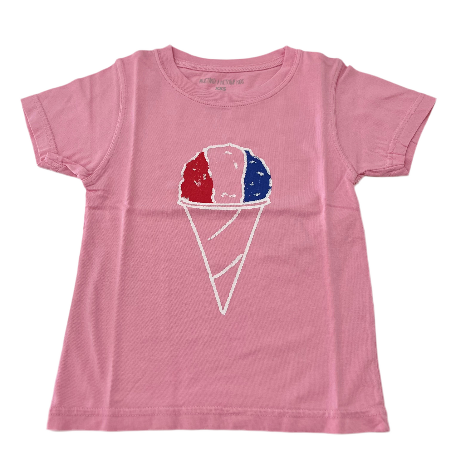 Light Pink Snow Cone Tee