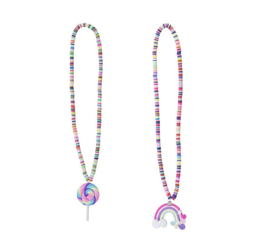 Lollipop/Rainbow Necklace