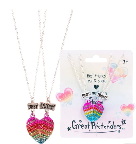Glamour Gals Tear and Share Necklaces