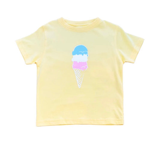 Yellow Ice cream T-shirt
