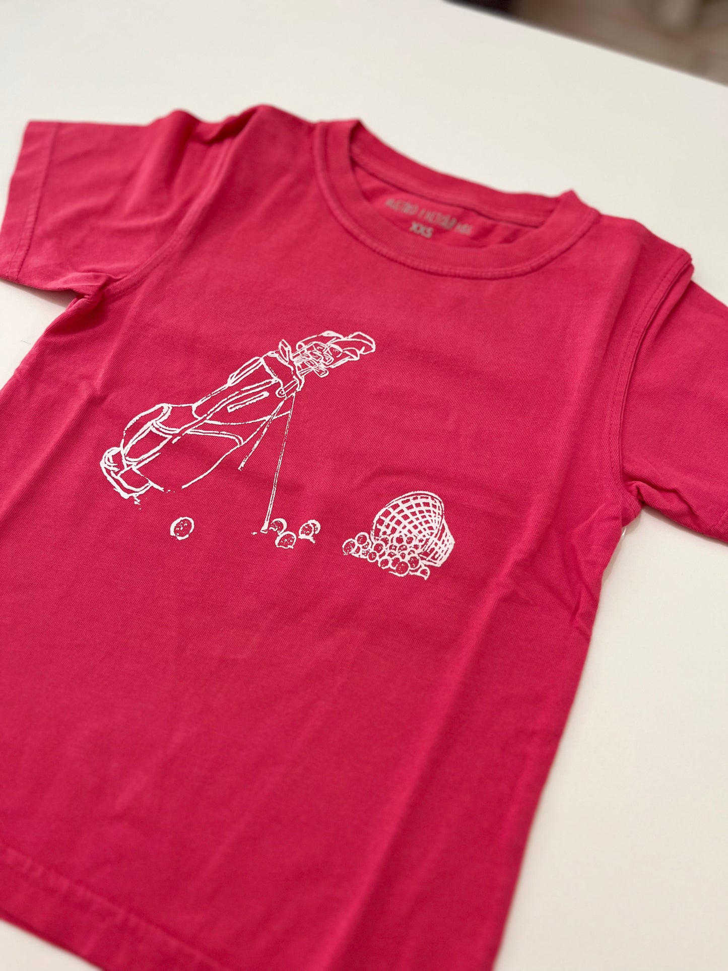 Pink Golf Bag Tee