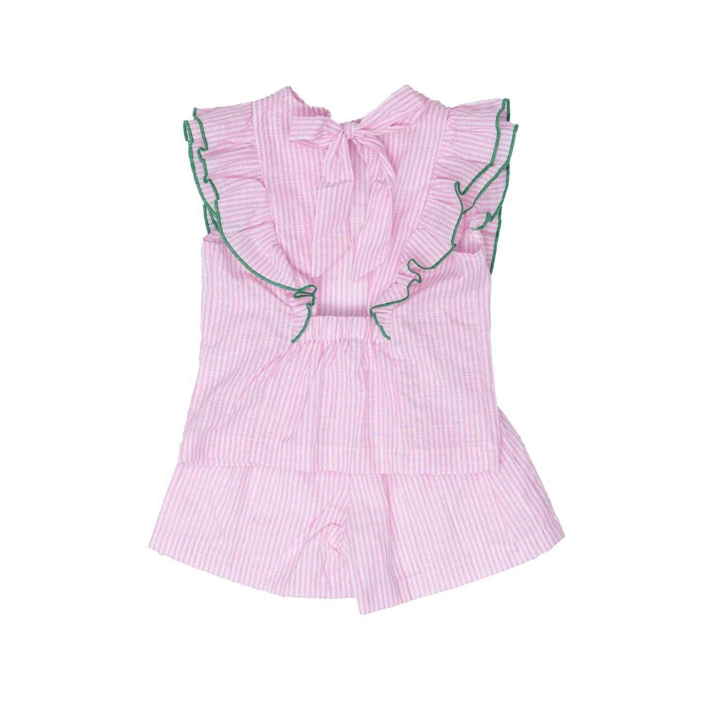 Frances Pink Stripe Set