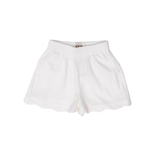 Laura Scalloped Shorts