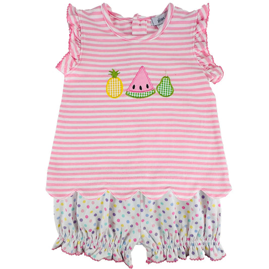 Fruit Girl’s Bloomer Set