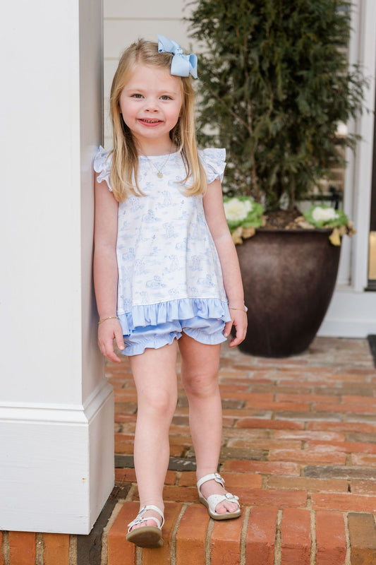 Mae Puppy Bloomer Set