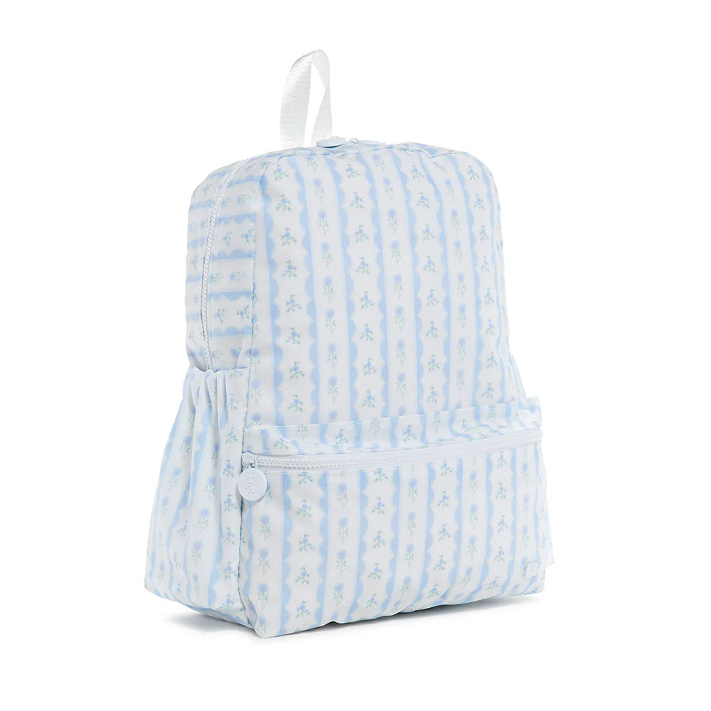 Blue Ribbon Floral Backpack
