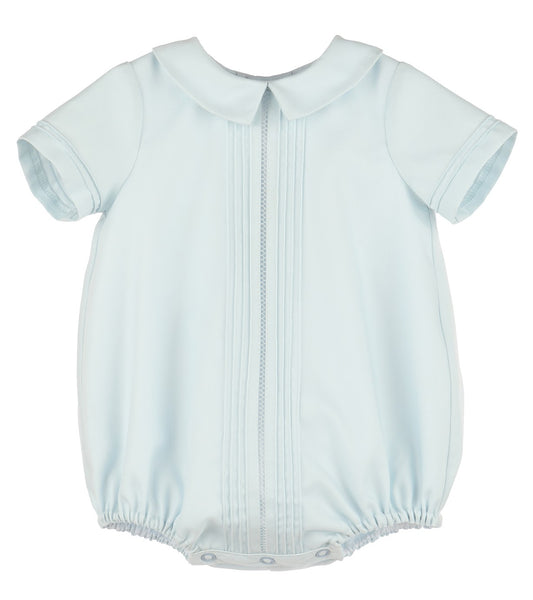 Pintucks Boy Bubble Blue