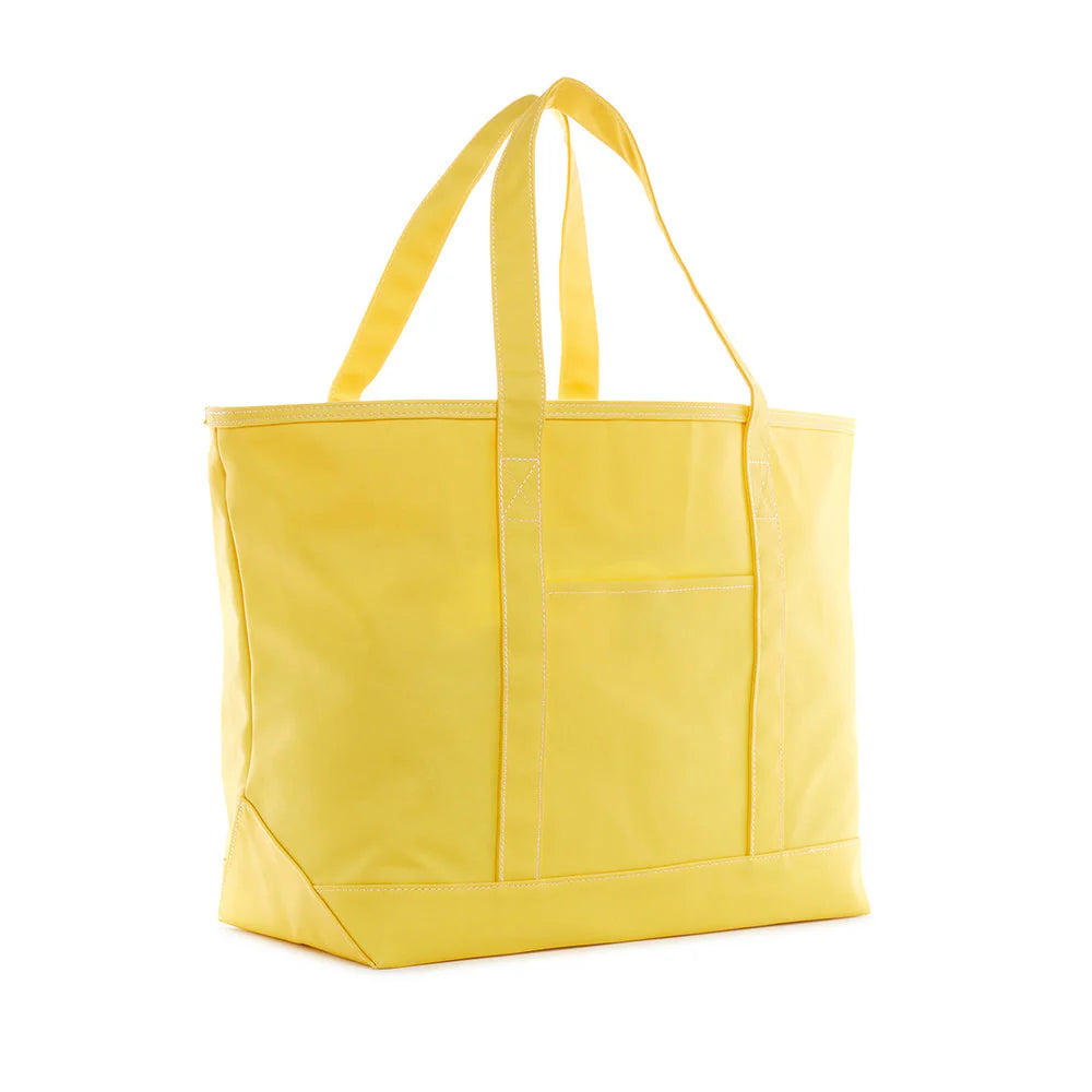 MEDIUM TOTE - COATED CANVAS DAFFODIL