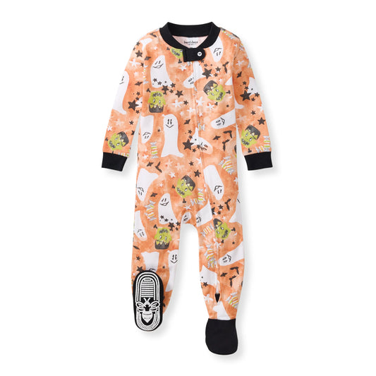 Starry Ghost Sleep & Play Footed