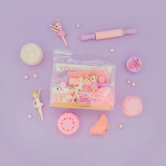 Ballerina Sensory Dough Bag