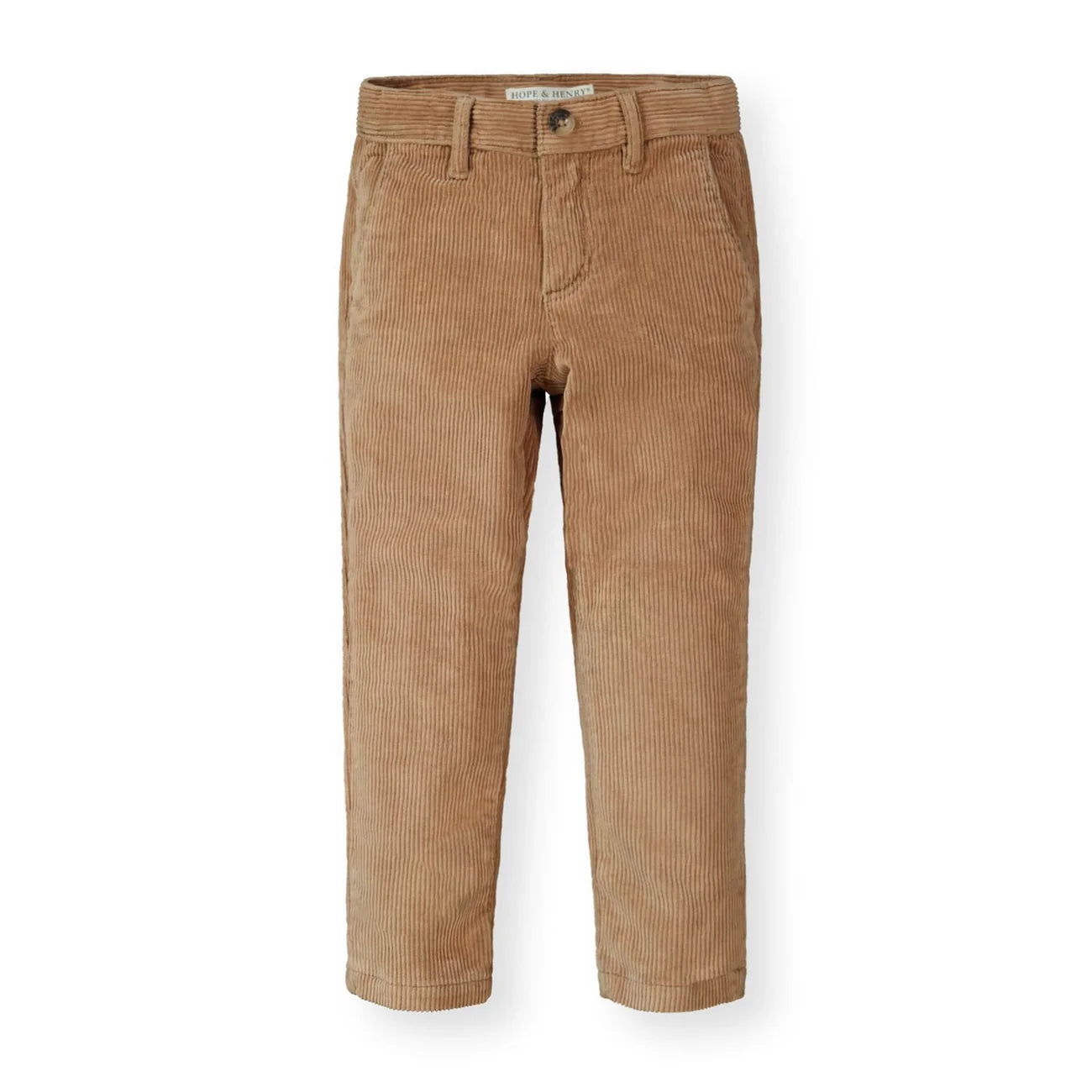 Organic Medium Brown Corduroy Pant