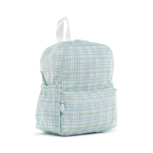 Mini Backer | Classic Plaid Green