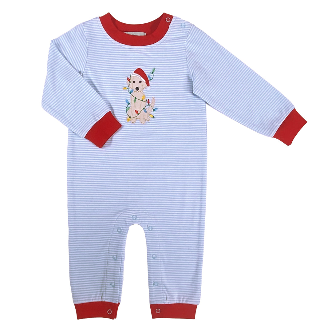 Christmas Lights Boy’s Romper