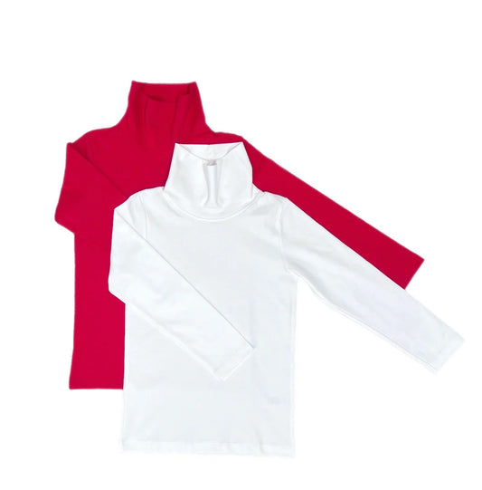 Teagan Turtle Neck | White