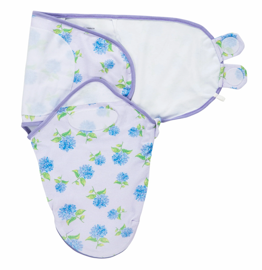 Hydrangea Baby Sleep Swaddle | 0/3 Months