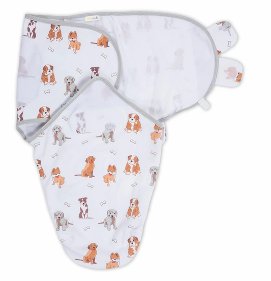 Woof Woof Baby Sleep Swaddle | 0-3 Months
