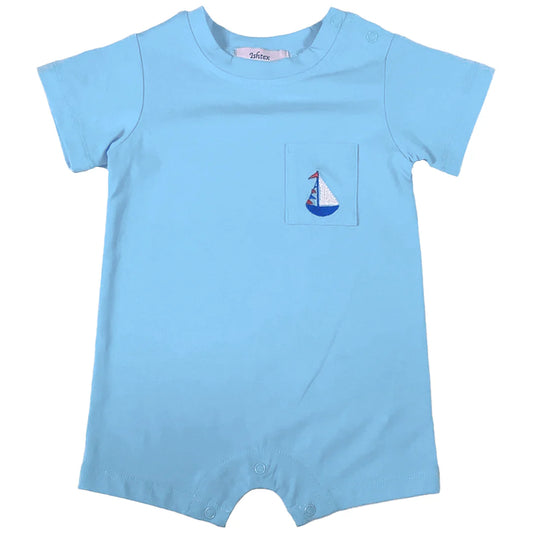 Sailboat Boys Romper