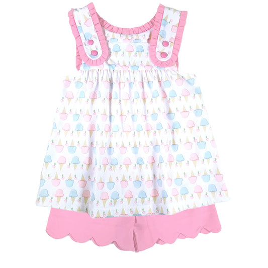 Icecream Girl’s Short Set
