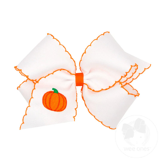 King Pumpkin EMB Bow