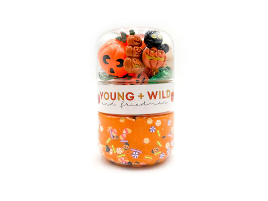 Grab & Go Jack O Lantern Dough Jar