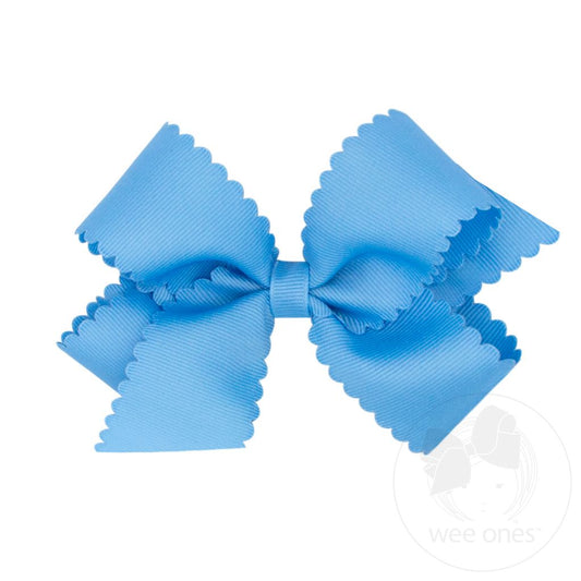 Medium Scalloped Bow